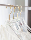 Modern Acrylic Bridal Dress Hangers