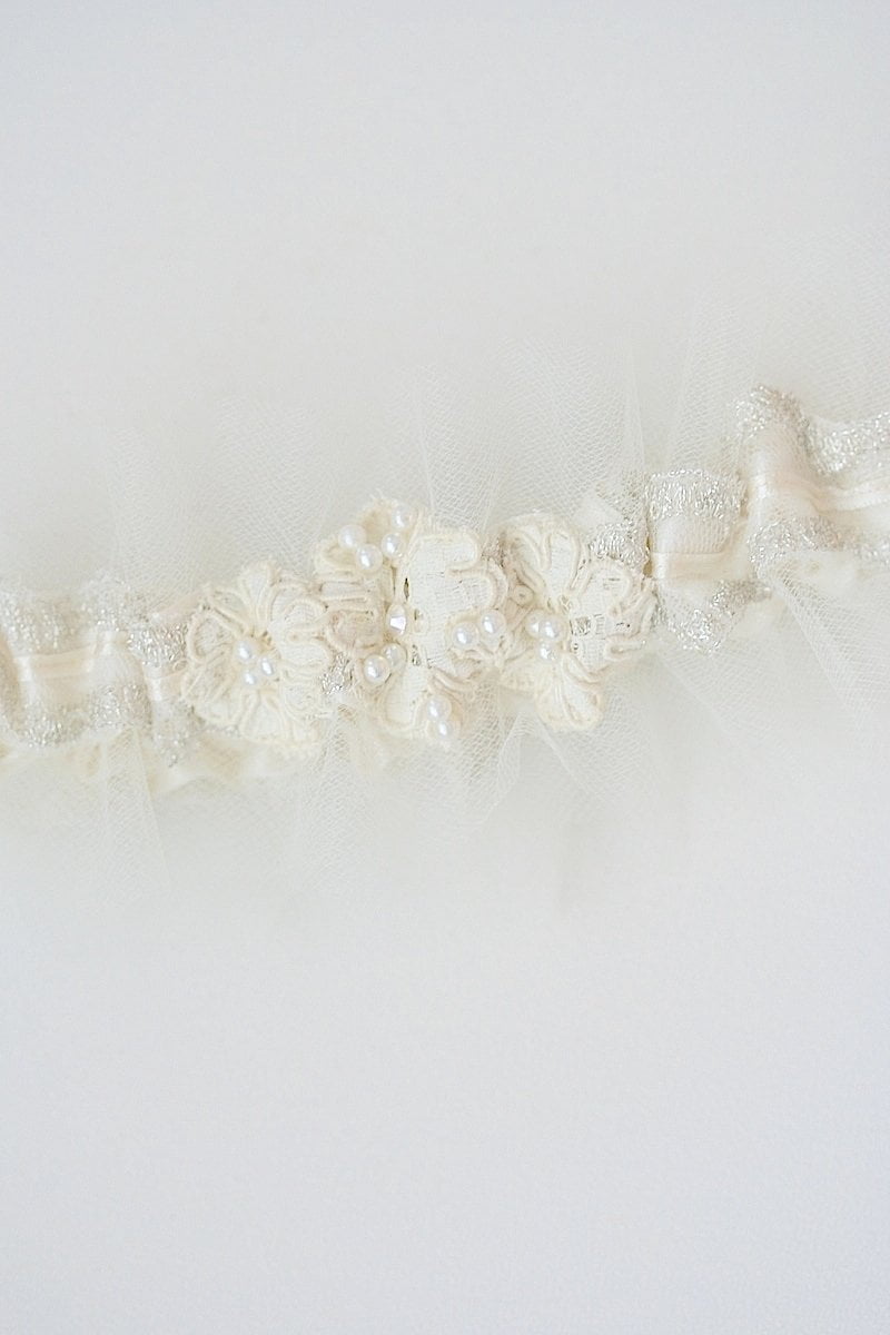 Garter Made From Mother's Wedding Dress