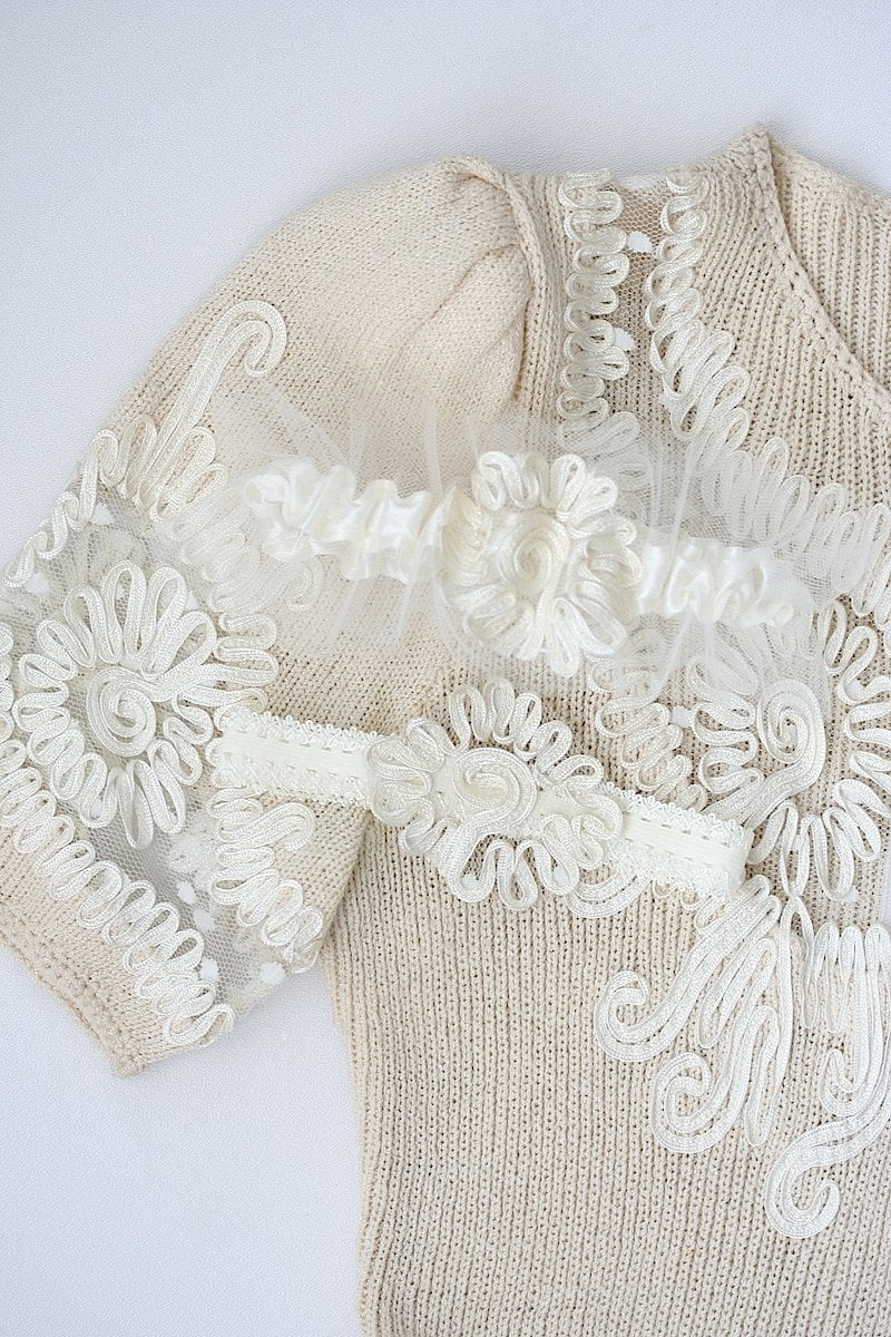 Garter Set: Made From Mother's Wedding Dress
