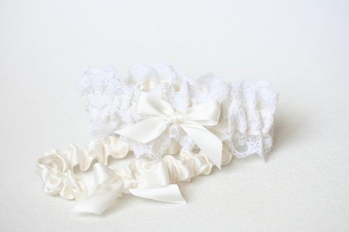 Heirloom Wedding Dress Lace Garter