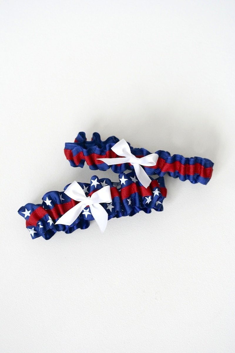 Patriotic Garter Set