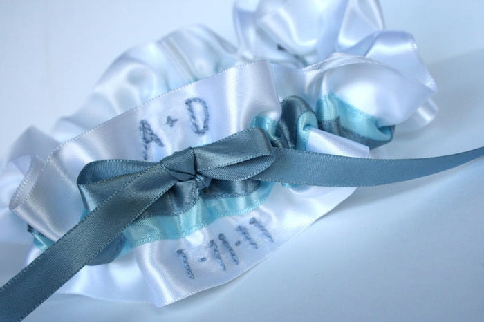 Custom Garter Spotlight:  Something Blue for 1.11.11