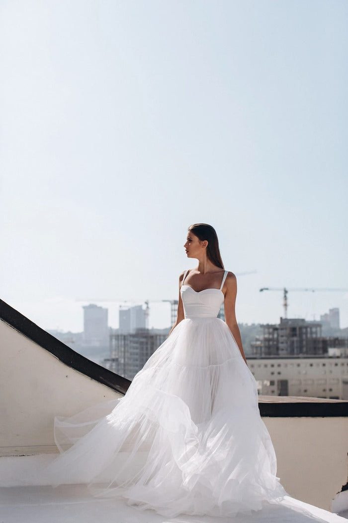 stunning & unique wedding dress