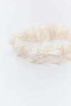 Garter: Simple Ivory Lace & Bow