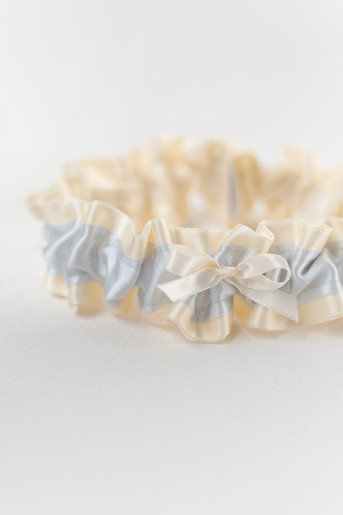 Garter: Simple Something Blue