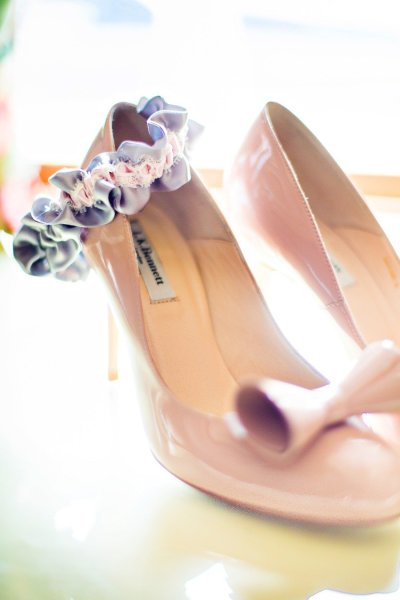 Real Wedding Garter: Abigail