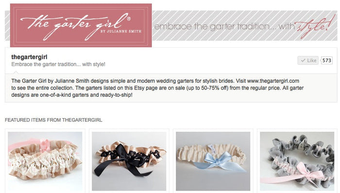 Last Minute Wedding Garters