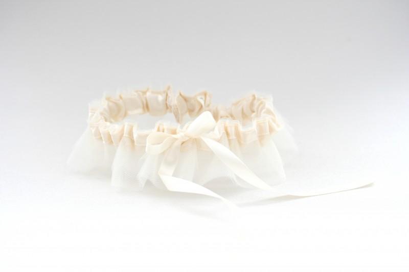 Tulle Skirt Wedding Garter