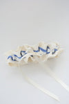 Garter: Vintage Lace and Blue