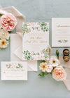 Watercolor Floral Invitations