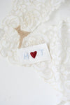 Wedding Dress Patch Made From Mother's Wedding Dress