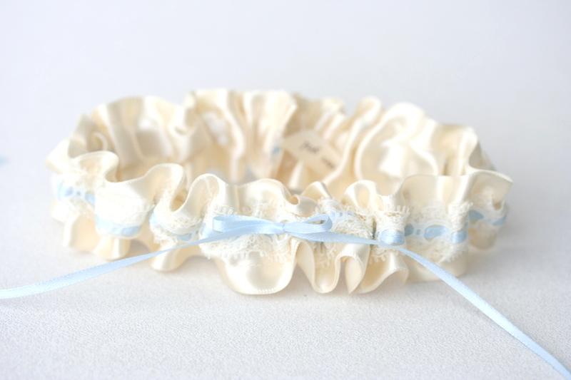 Something Borrowed Custom Wedding Garter Set