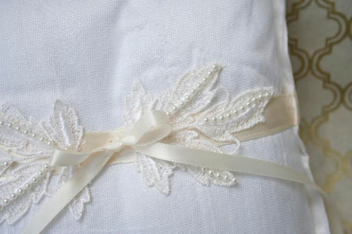Garter + Pillow from Mother’s Veil