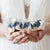 Ready-to-Ship - Pretty Blue Beaded Wedding Garter