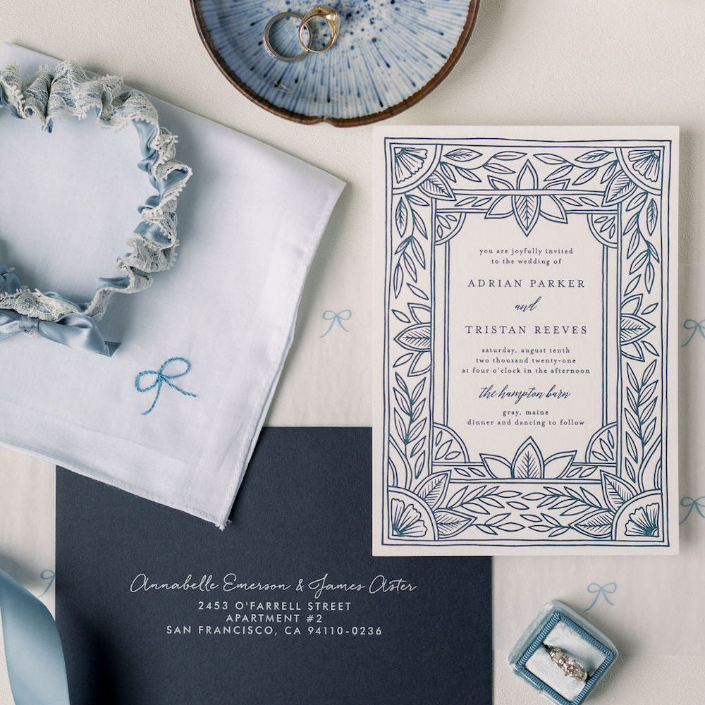 'Happy Tears' Wedding Handkerchief