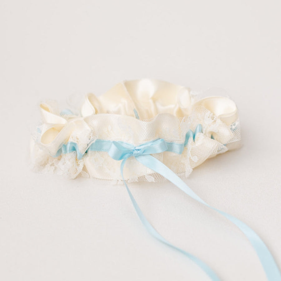 Lace & Something Blue Garter