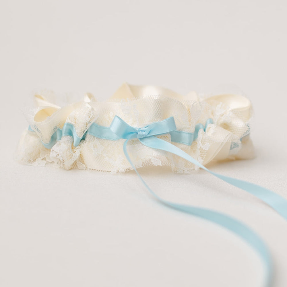 Lace & Something Blue Garter