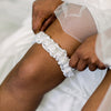 Pearl & Lace Garter