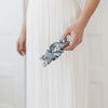 something blue wedding accessory for bride, blue & lace wedding garter set handmade heirloom by the garter girl