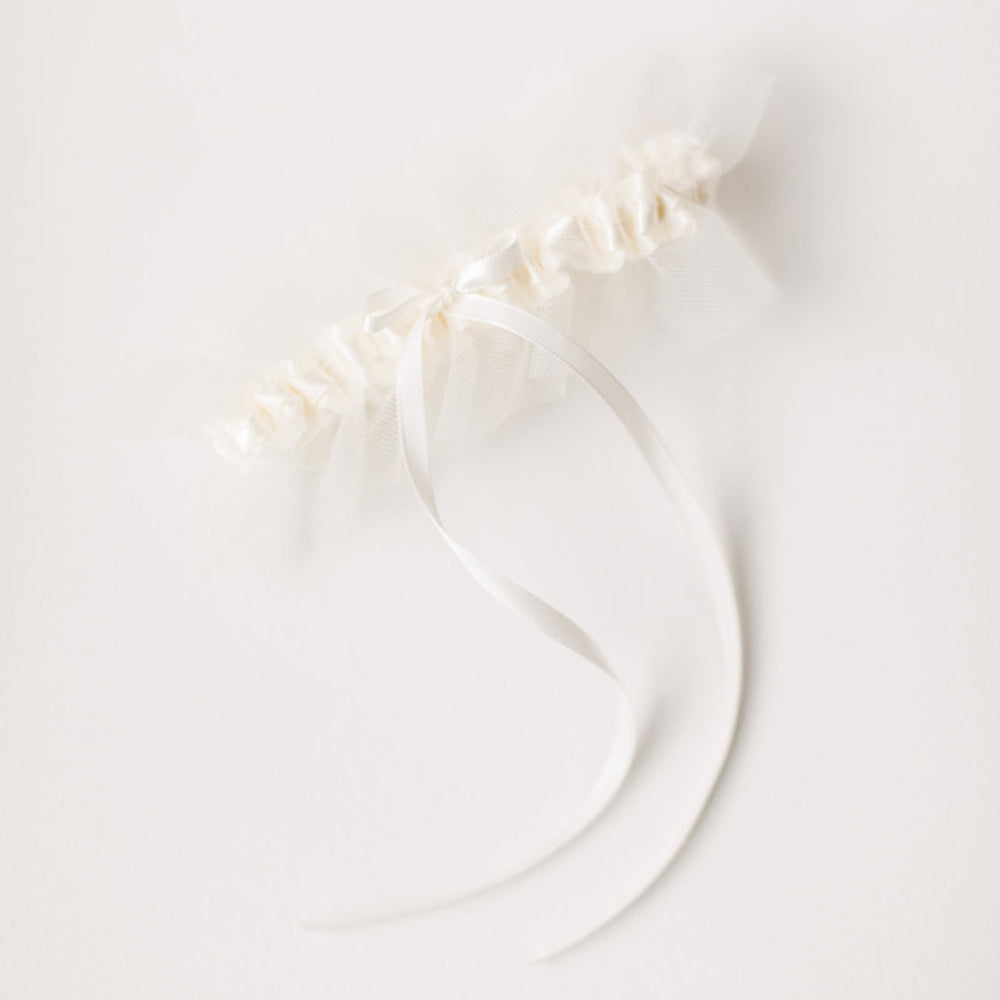 Tulle & Satin Garter