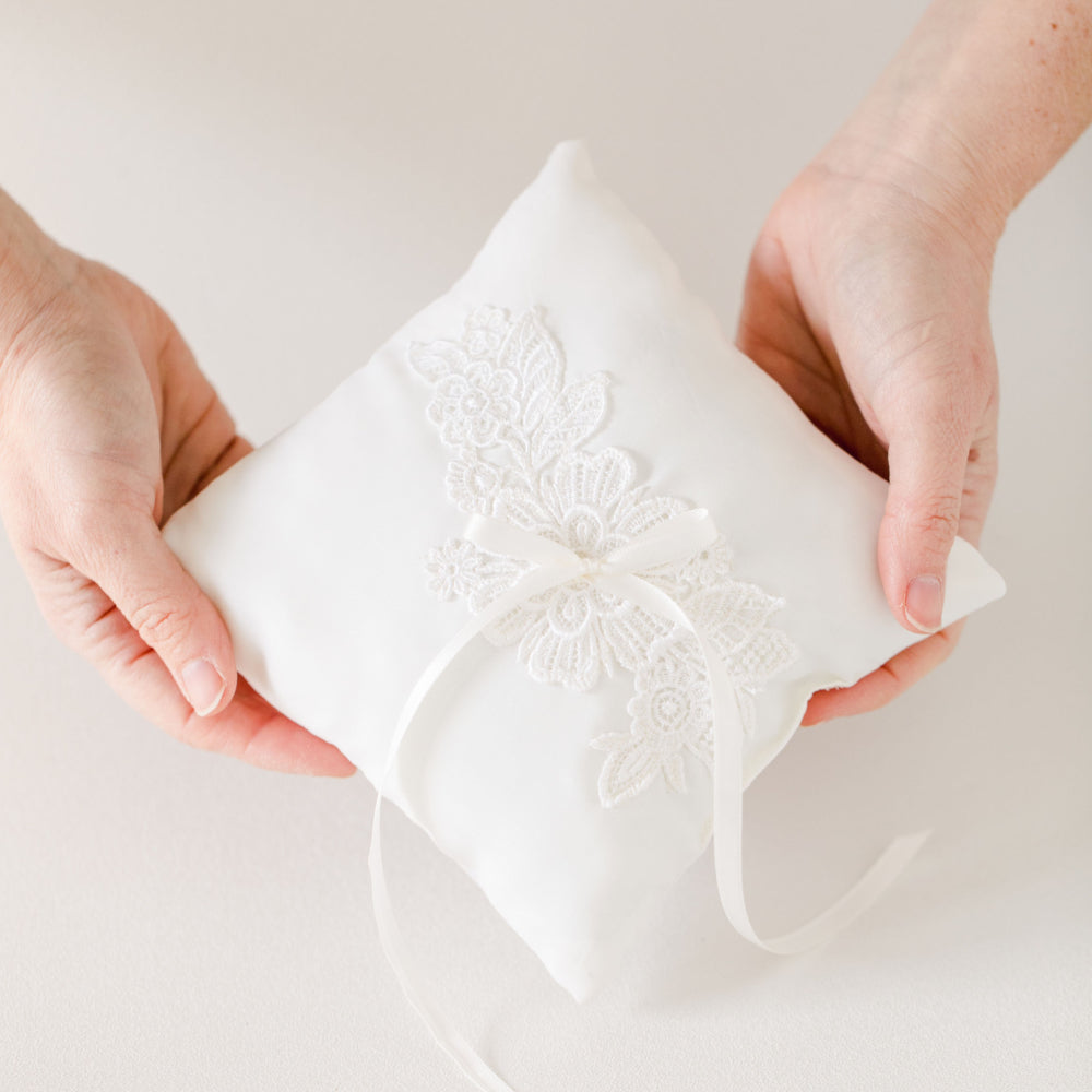 Lace Ring Bearer Pillow