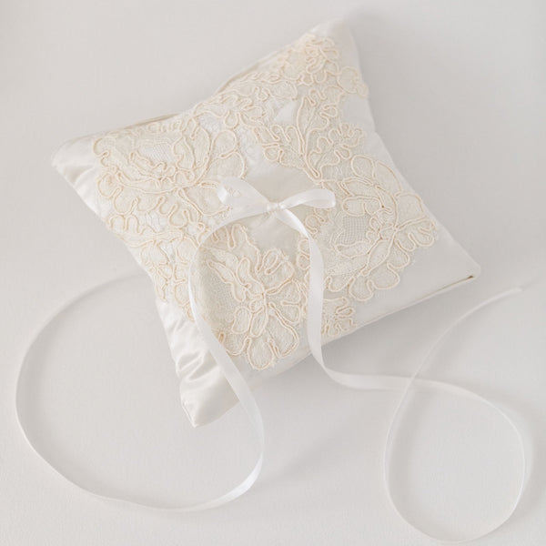 Custom Ring Bearer Pillow Handmade w Your Family Material