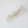 tulle and sparkle wedding garter heirloom handmade by The Garter Girl
