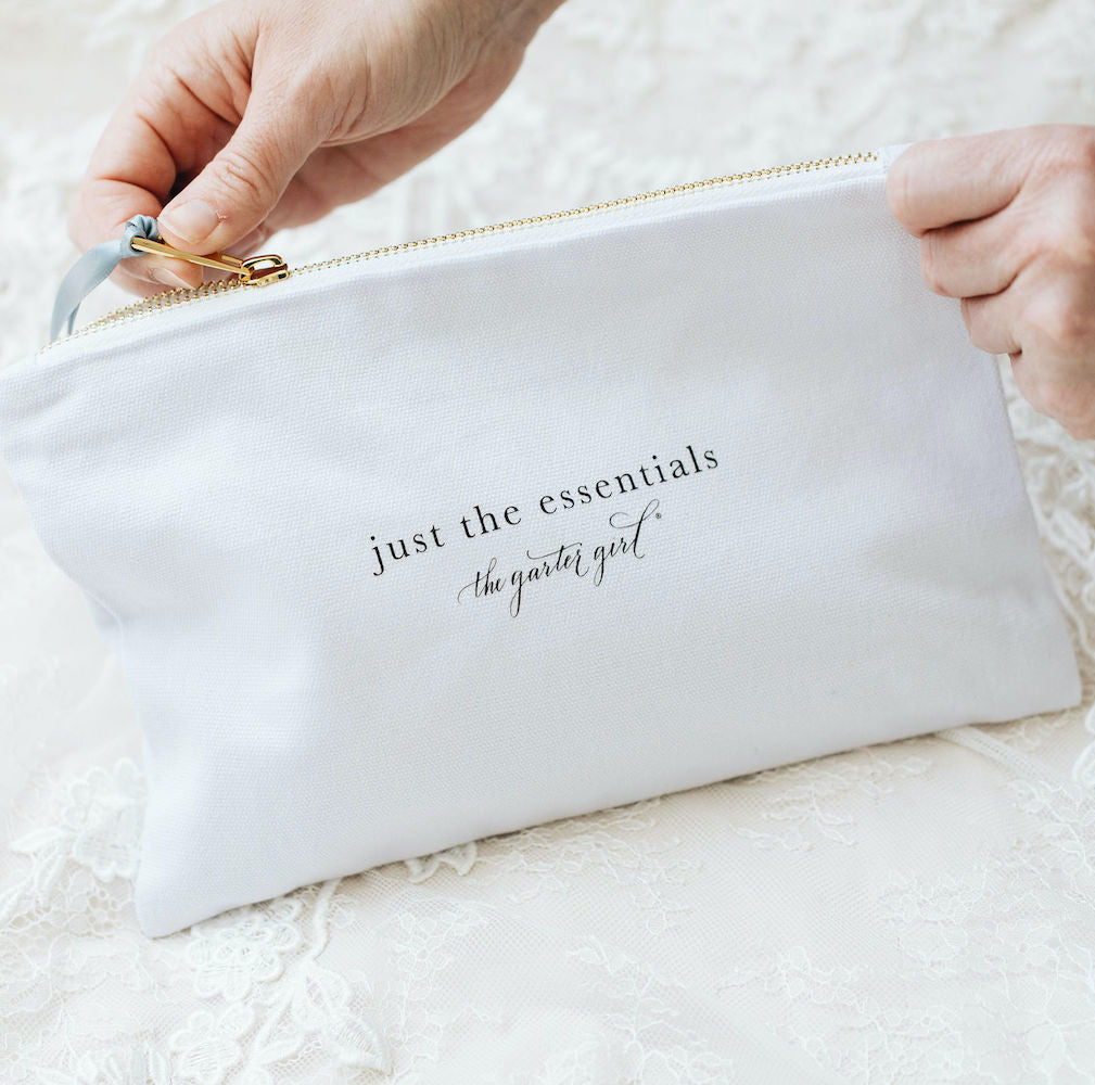 wedding day emergency pre-filled wedding day bridal fashion emergency kit essentials by The Garter Girl