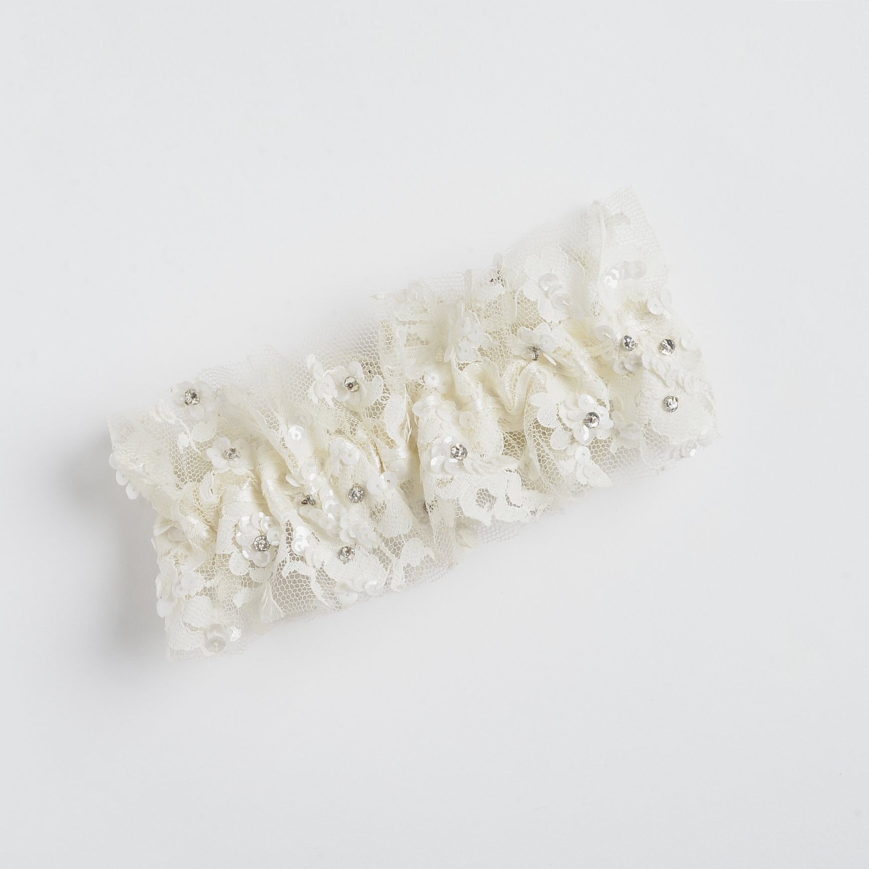 Shop our sequin garter with sparkling lace that shines bright like a diamond.