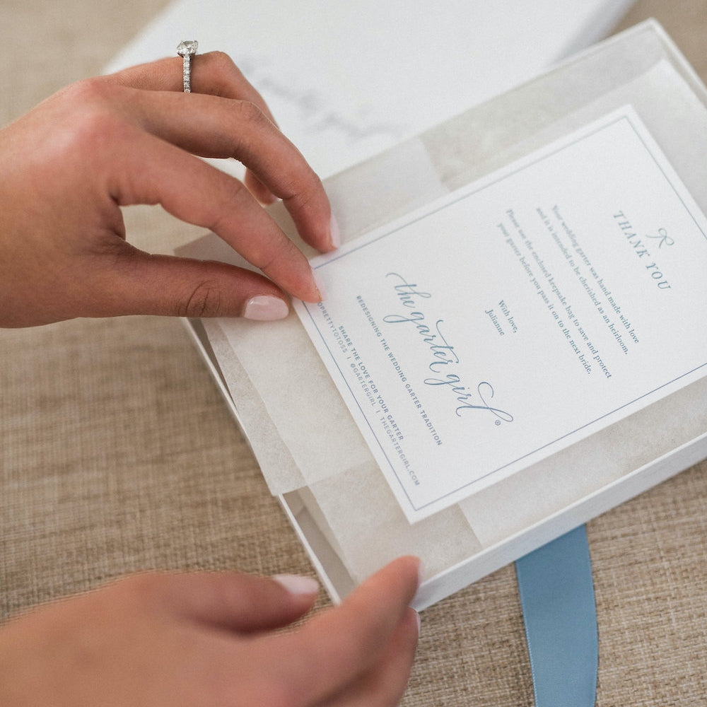 wedding garter heirloom by The Garter Girl