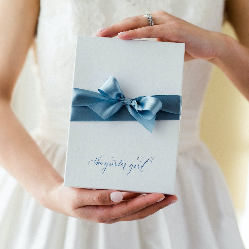 couture wedding garter heirloom handmade by The Garter Girl