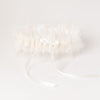 tulle and lace wedding garter handmade by bridal garter designer, The Garter Girl