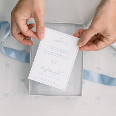 luxury wedding garter packaging by The Garter Girl